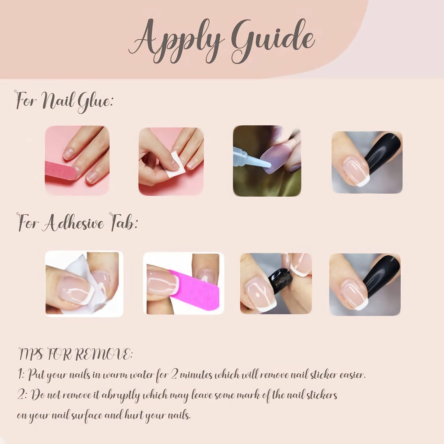 BABALAL Square Press on Nails Medium Fake Nails Sliver Glue on Nails Shiny Squoval Flower Stick on Nails for Women and Girls