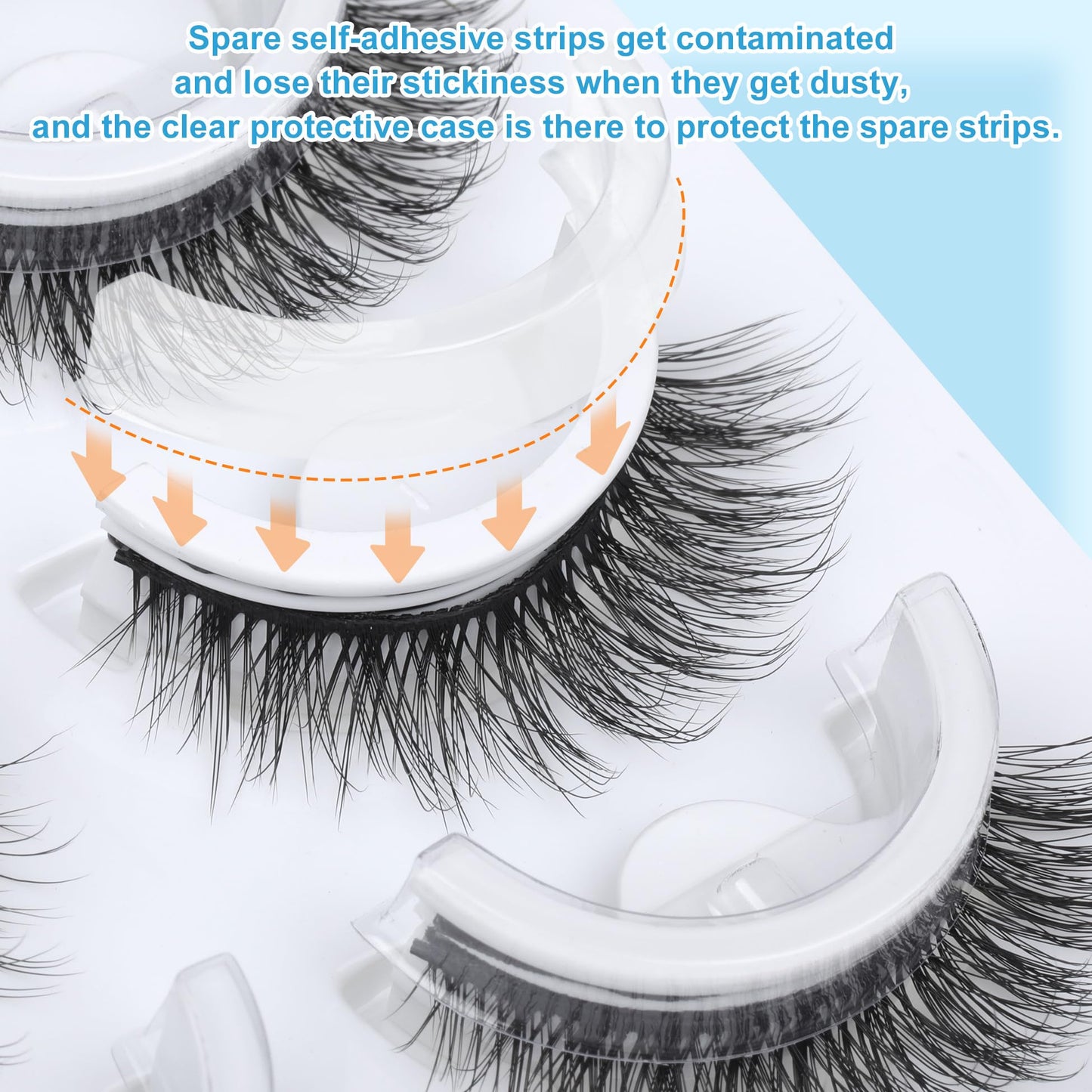 False Eyelashes Thick 20MM Lashes Mink Flutter Volume 3D Fake Eyelashes Dramatic Full Long Faux Mink Eye Lashes Pack 8 Pairs Big Curly False Lash ALICROWN